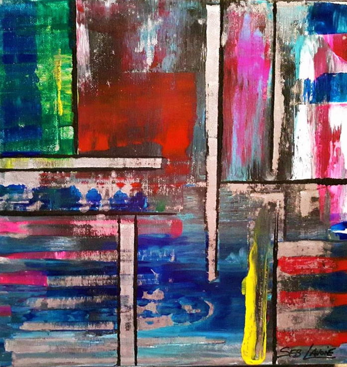 Acrylique - 12'' x 12'' - 290$+tx