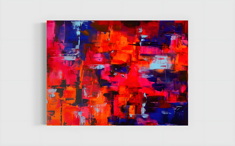 Acrylique - 48'' x 36'' - 2160$+tx