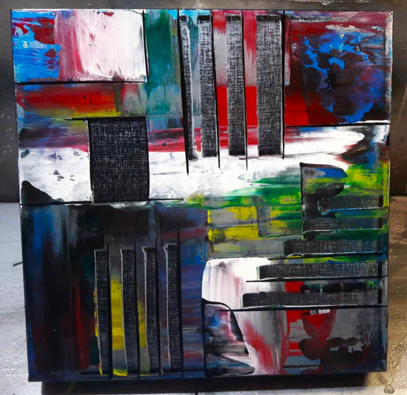 Acrylique - 12'' x 12'' - 290$+tx