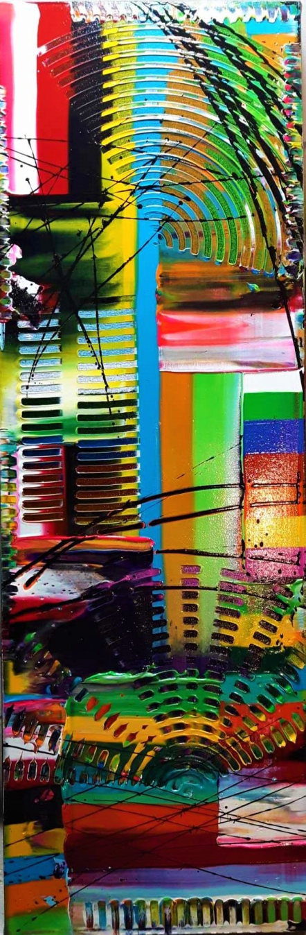 Acrylique - 12'' x 36'' - 650$+tx