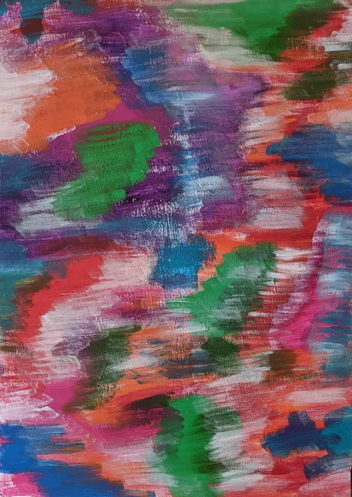 Techniques mixtes - 30'' x 40'' - 4800$+tx