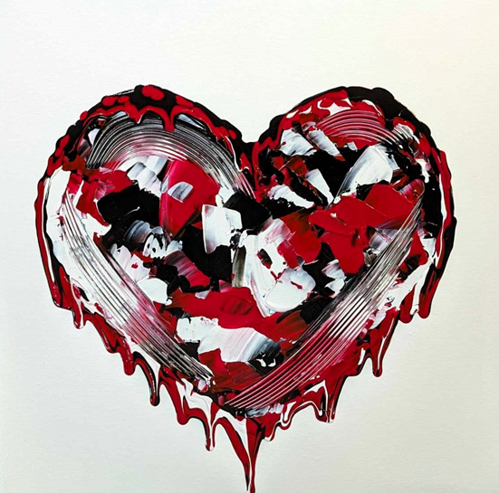 Acrylique - 16'' x 16'' - 450$+tx