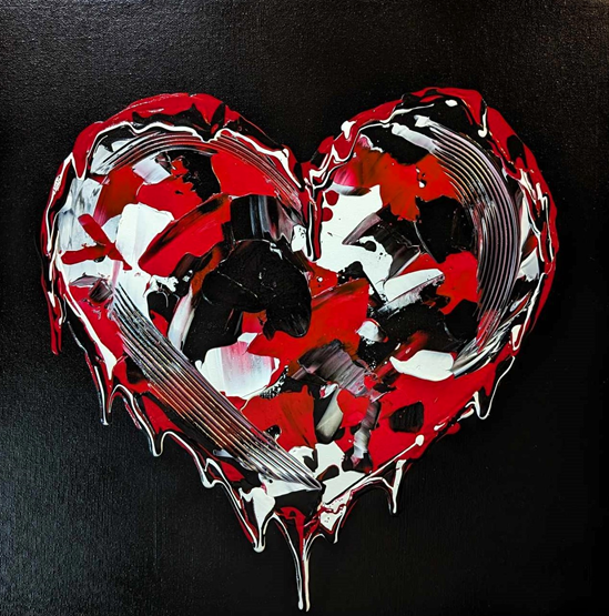 Acrylique - 16'' x 16'' - 450$+tx