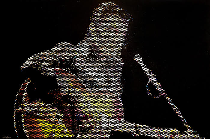 Acrylique - 72'' x 48'' - 6300$+tx