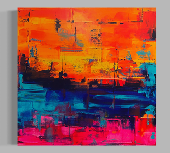 Acrylique - 24''x 24''- 865$+tx
