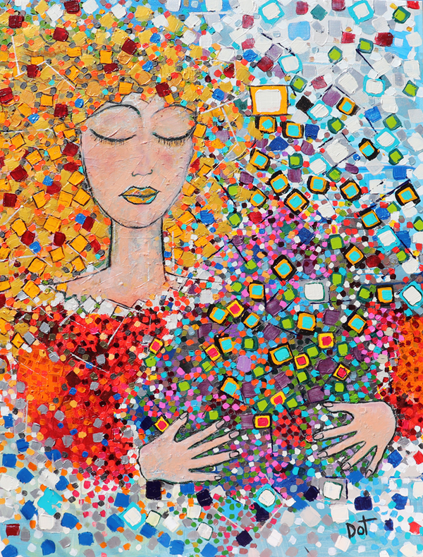 Techniques mixtes - 30'' x 40'' - 1800$+tx