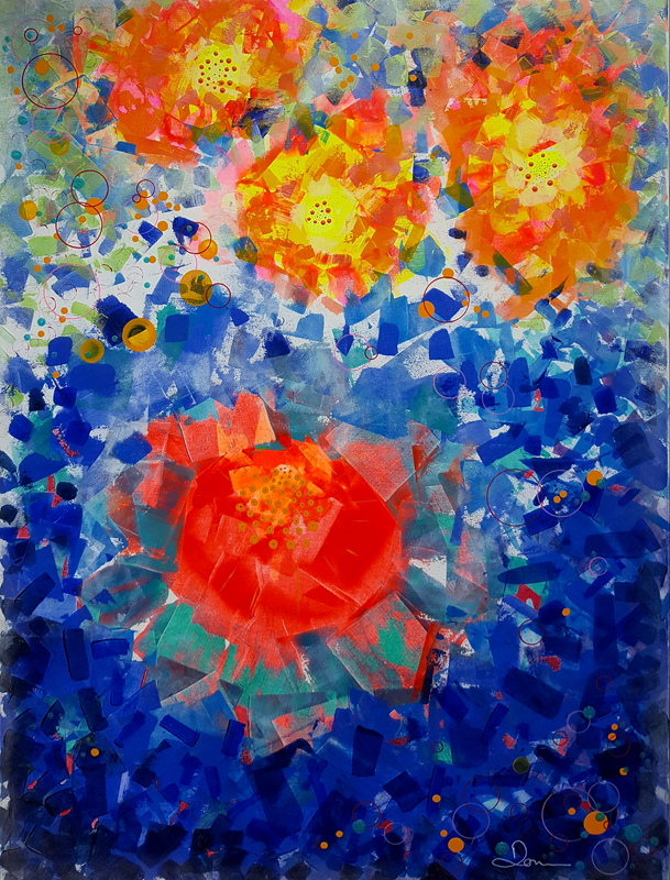 Acrylique - 36'' x 48'' - 2160$+tx