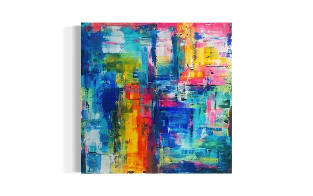 Acrylique - 40'' x 40'' - 2400$+tx
