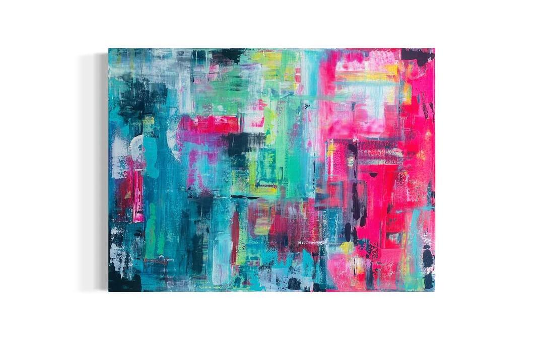Acrylique - 48'' x 36'' - 2160$+tx