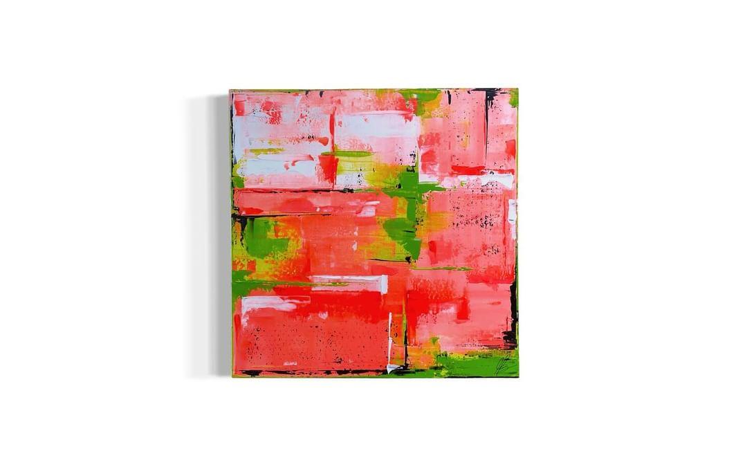 Acrylique - 24''x 24''- 720$+tx