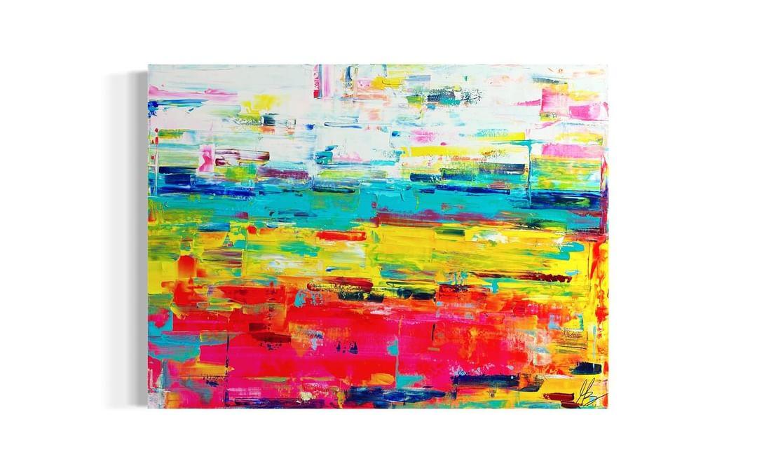 Acrylique - 48'' x 36'' - 2160$+tx