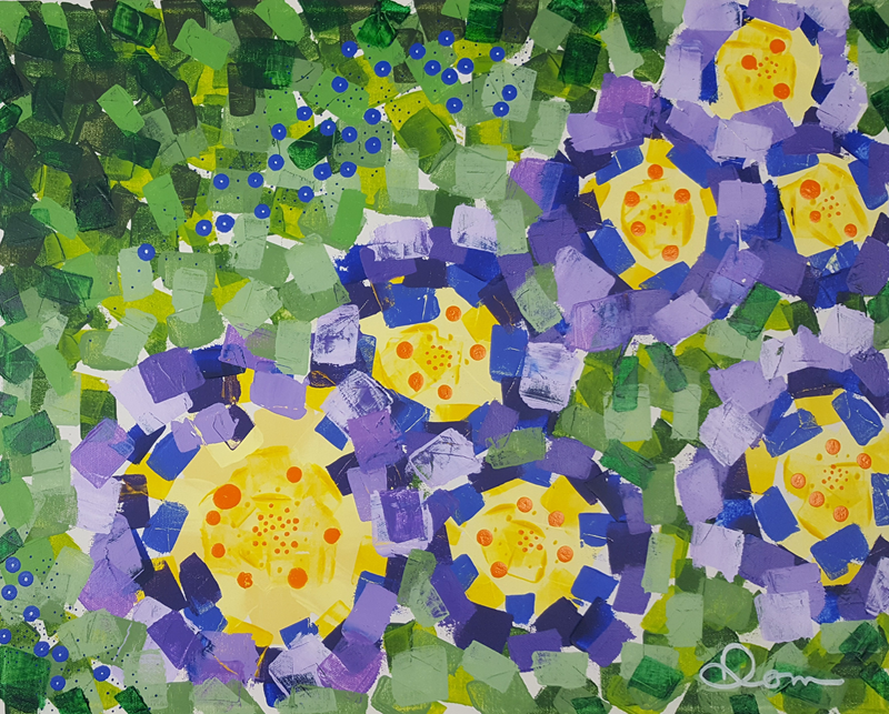 Acrylique - 20'' x 16'' - 400$+tx