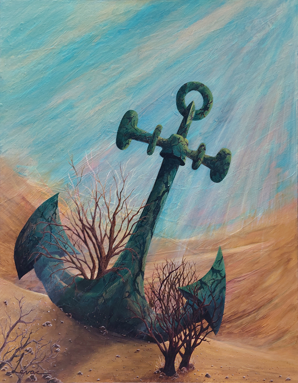 Acrylique - 22'' x 28'' - 1080$+tx