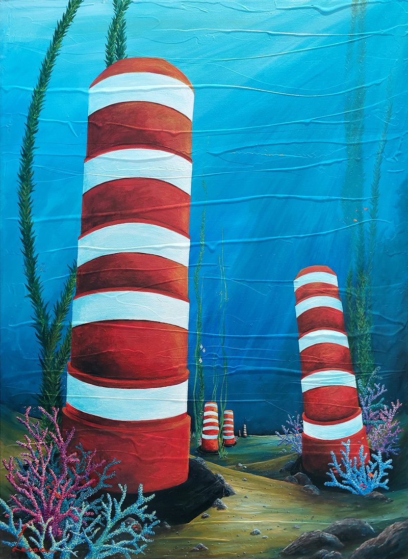 Acrylique - 30'' x 40'' - 2100$+tx