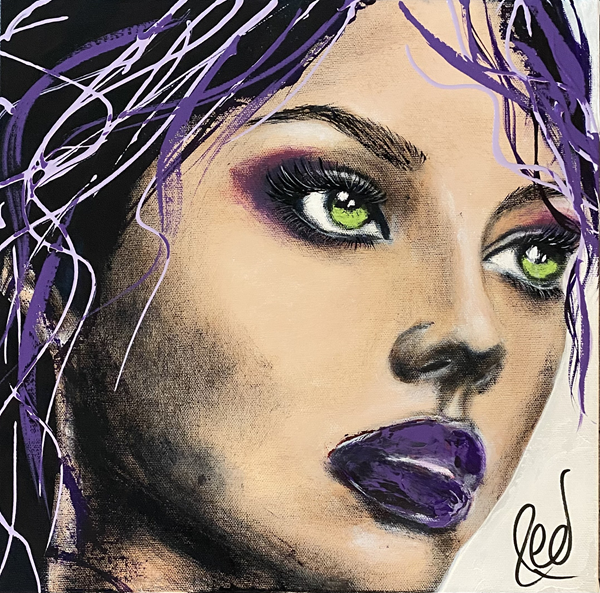 Acrylique - 12'' x 12'' - 350$+tx