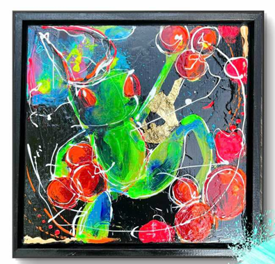 Techniques mixtes - 10'' x 10'' - 200$+tx