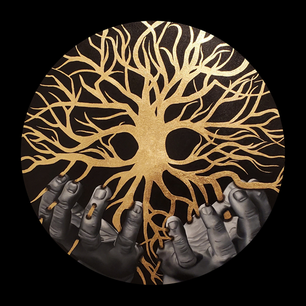 Techniques mixtes - 26'' de diamètre - 1185$+tx