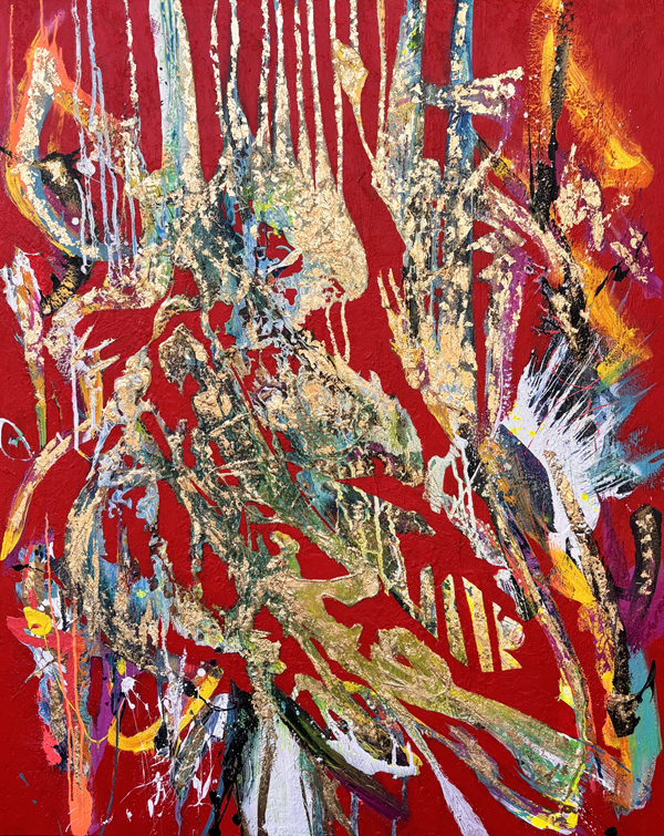 Techniques mixtes - 48'' x 60'' - 4320+tx