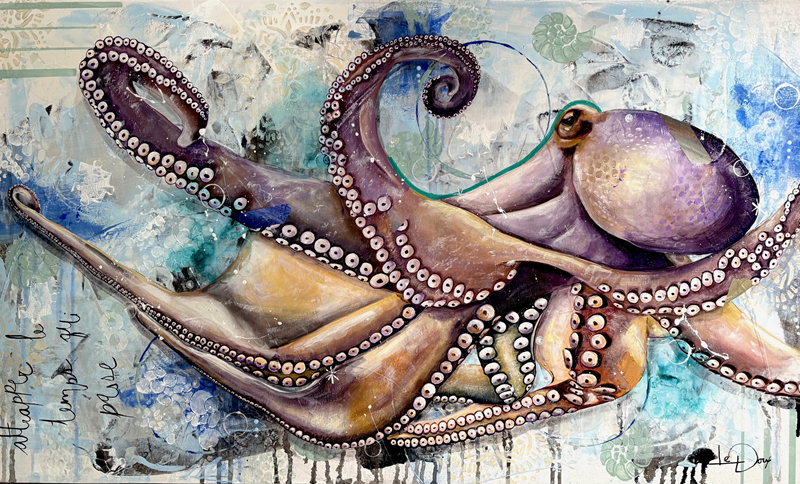 Techniques mixtes - 40'' x 24'' - 1440$+tx