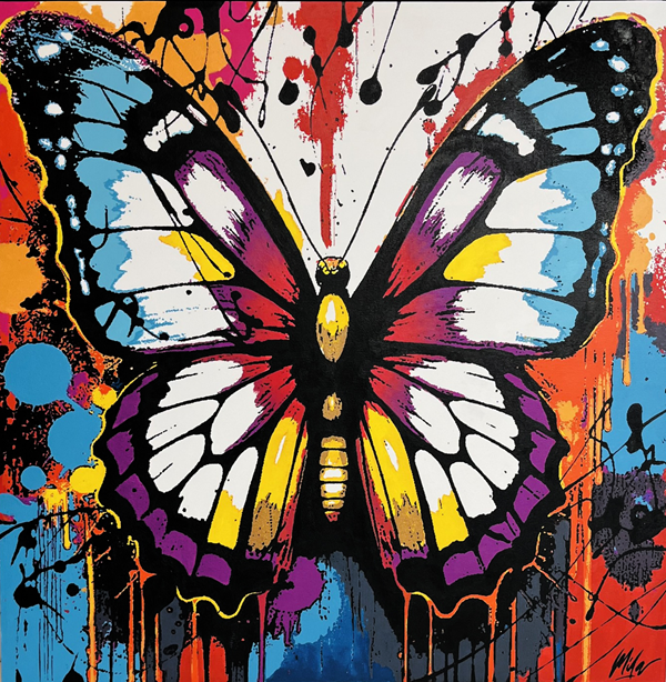 Techniques mixtes - 24'' x 24'' - 1450$+tx