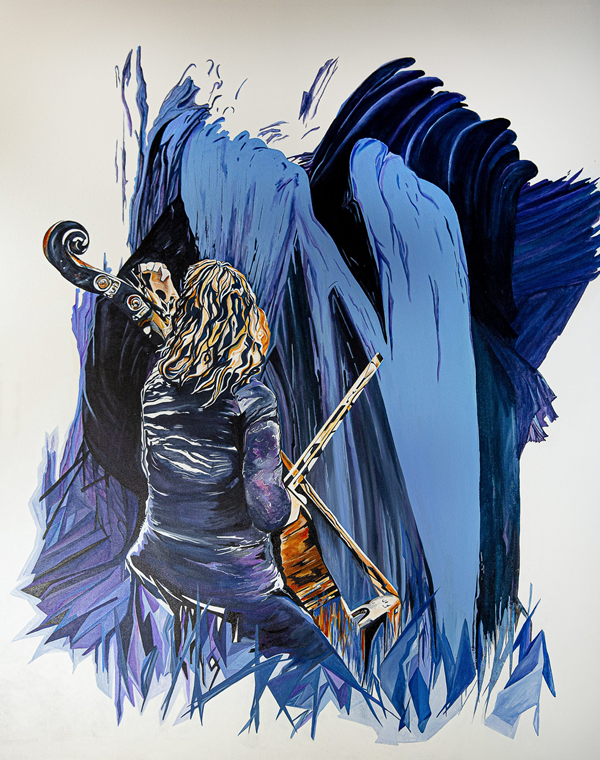 Acrylique - 48'' x 60'' - 5350$+tx