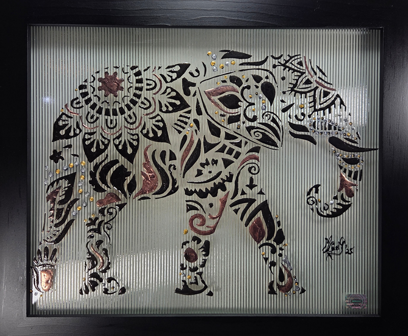 Techniques mixtes - 17,5'' x 15'' - 660$+tx