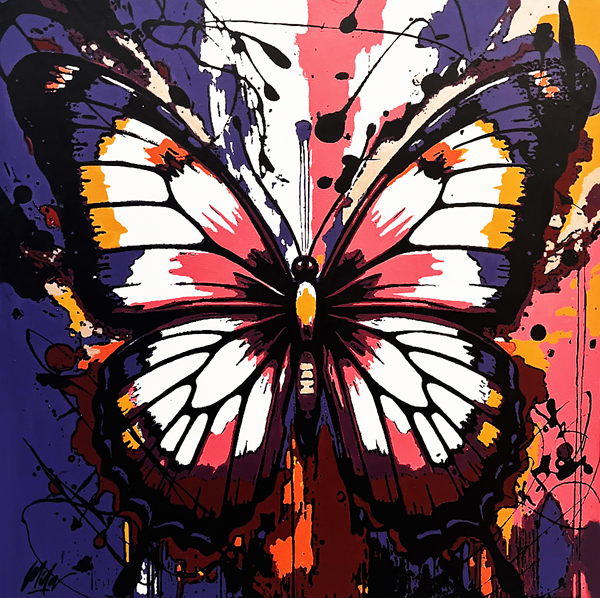 Techniques mixtes - 24'' x 24'' - 1450$+tx