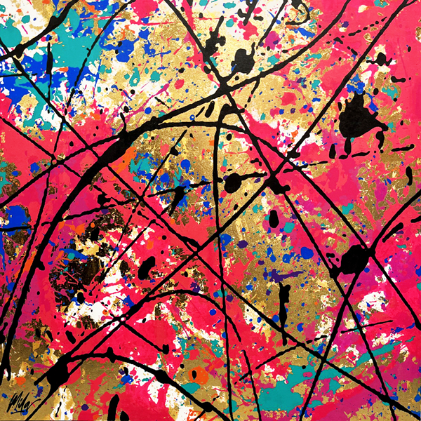 Techniques mixtes - 40'' x 40'' - 3200$+tx