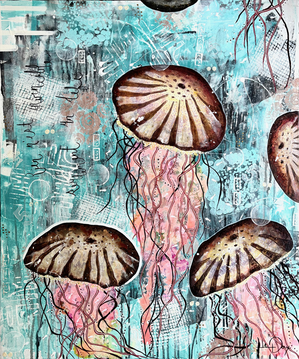 Techniques mixtes - 30'' x 36'' - 1620$+tx