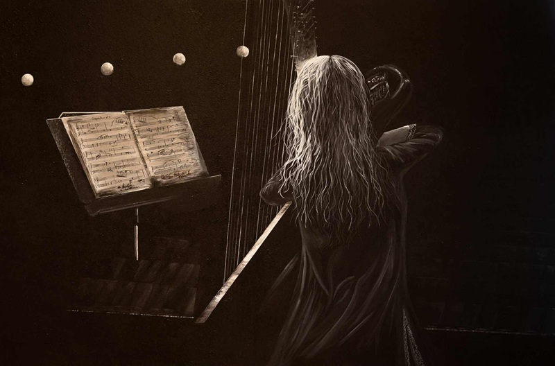 Acrylique - 72'' x 48'' - 6300$+tx