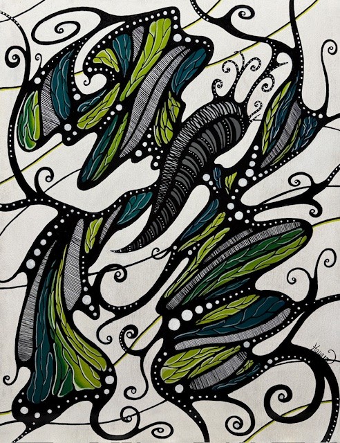 Acrylique - 16'' x 20'' - 480$+tx