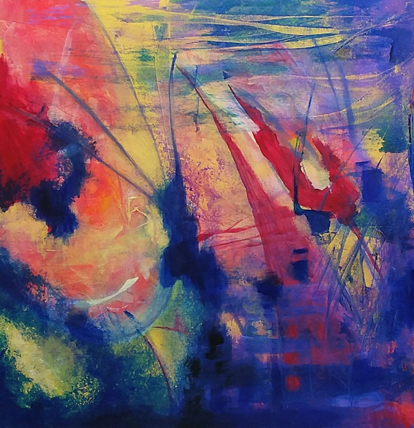 Acrylique - 24'' x 24'' - 1010$+tx