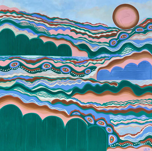 Techniques mixtes - 40'' x 40'' - 4400$+tx