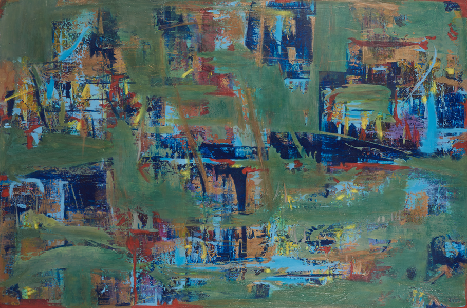 Techniques mixtes - 76'' x 48'' - 19520$+tx