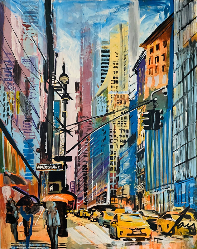 Acrylique - 48'' x 60'' - 6480$+tx