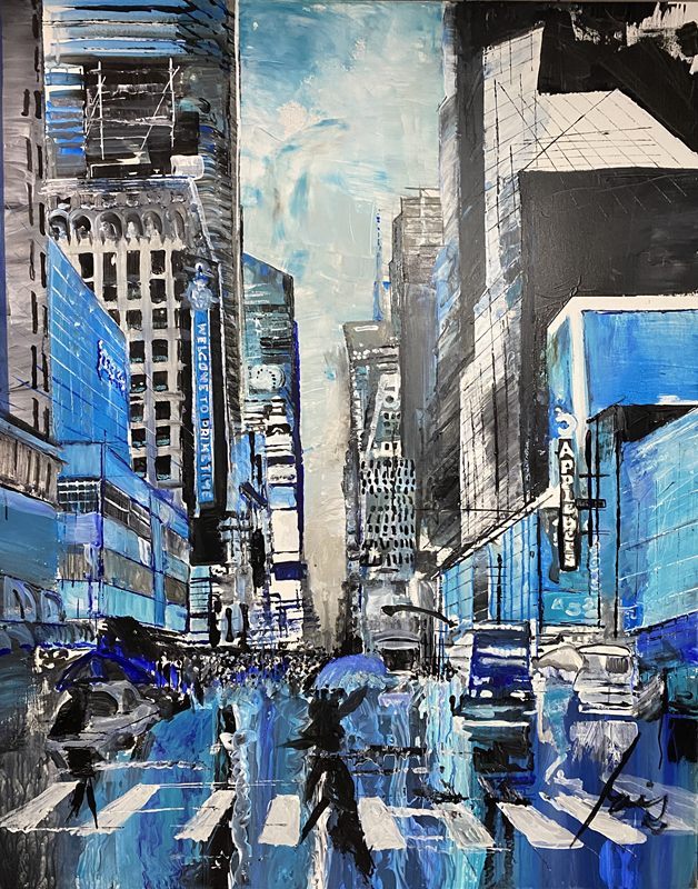 Acrylique - 48'' x 60'' - 6480$+tx