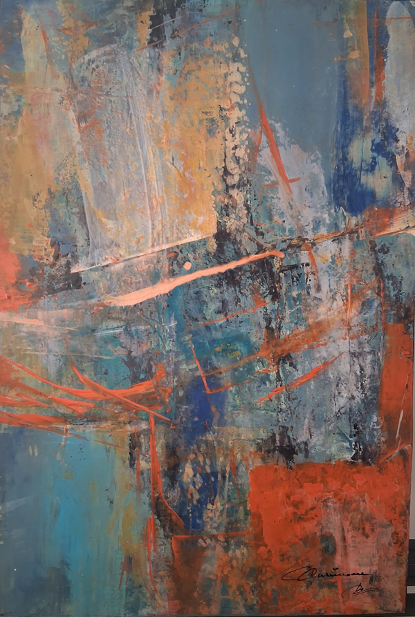 Acrylique - 12'' x 18'' - 435$+tx