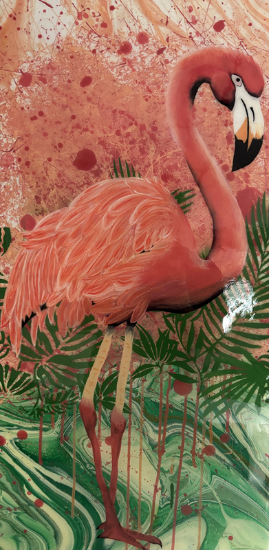 Techniques mixtes - 18'' x 36'' - 975$+tx