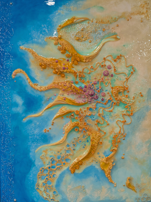 Techniques mixtes - 36'' x 48'' - 4755$+tx