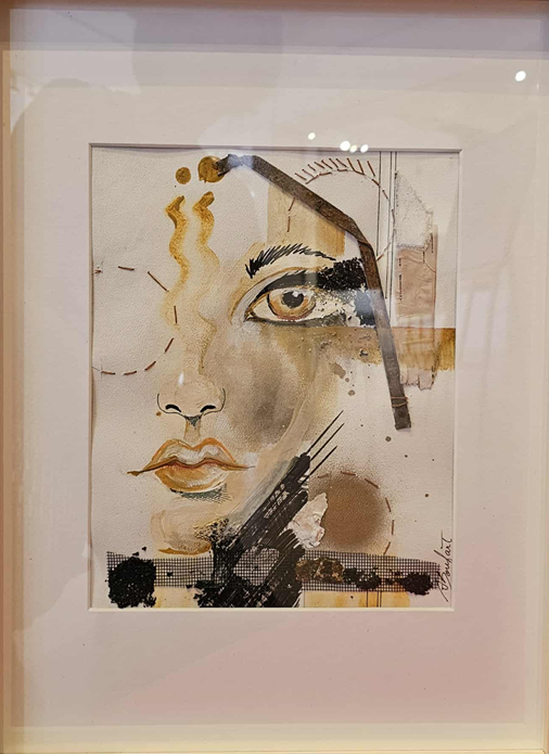 Techniques mixtes - 11'' x 15'' - 250$+tx