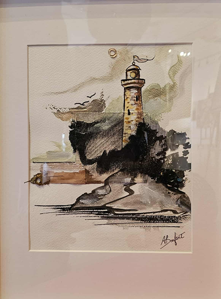 Techniques mixtes - 11'' x 15'' - 250$+tx