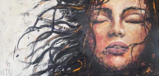 Techniques mixtes - 48'' x 24'' - 3455$+tx