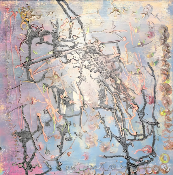 Techniques mixtes - 12'' x 12'' - 300$+tx