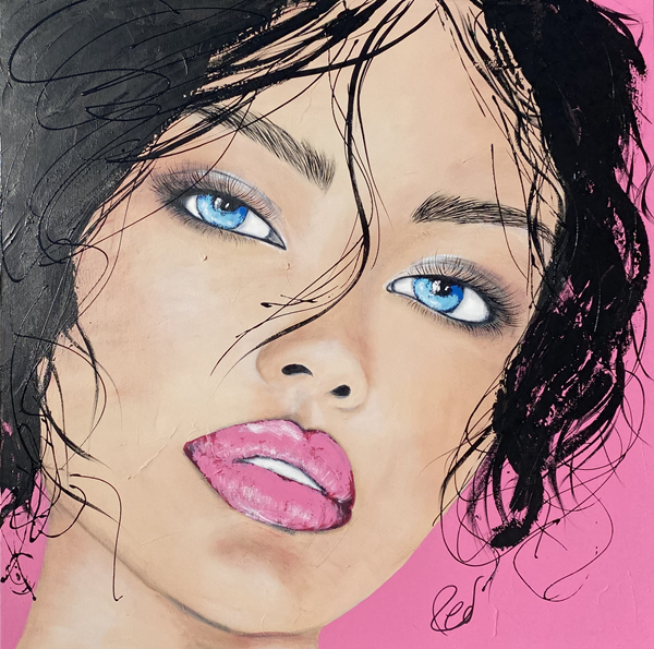 Acrylique - 40'' x 40'' - 2400$+tx