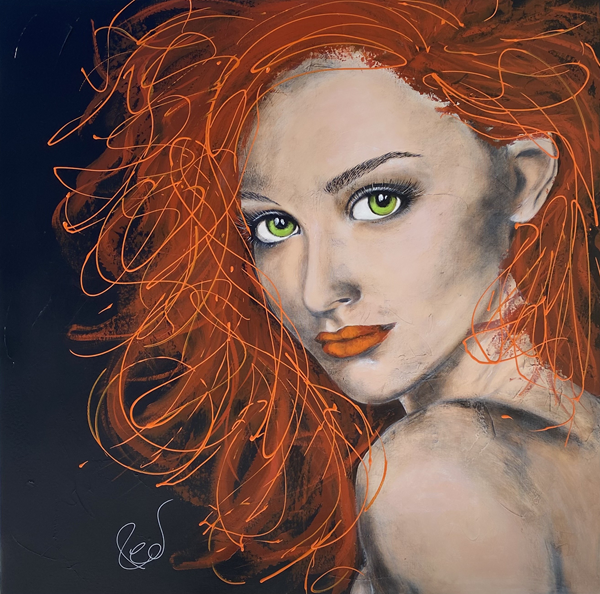 Acrylique - 40'' x 40'' - 2400$+tx