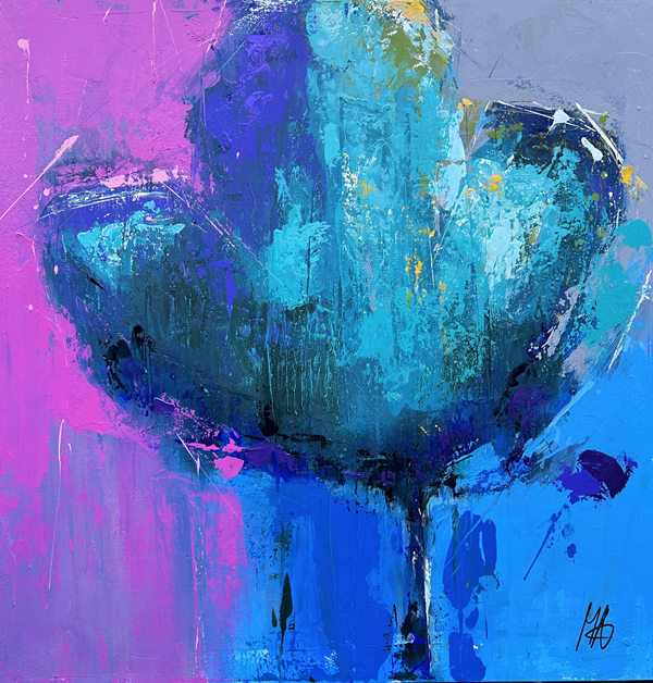 Acrylique - 36'' x 36'' - 2595$+tx