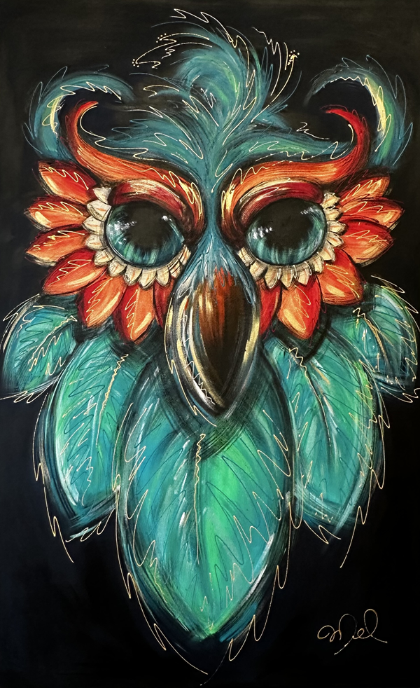 Acrylique - 30'' x 48'' - 3250$+tx