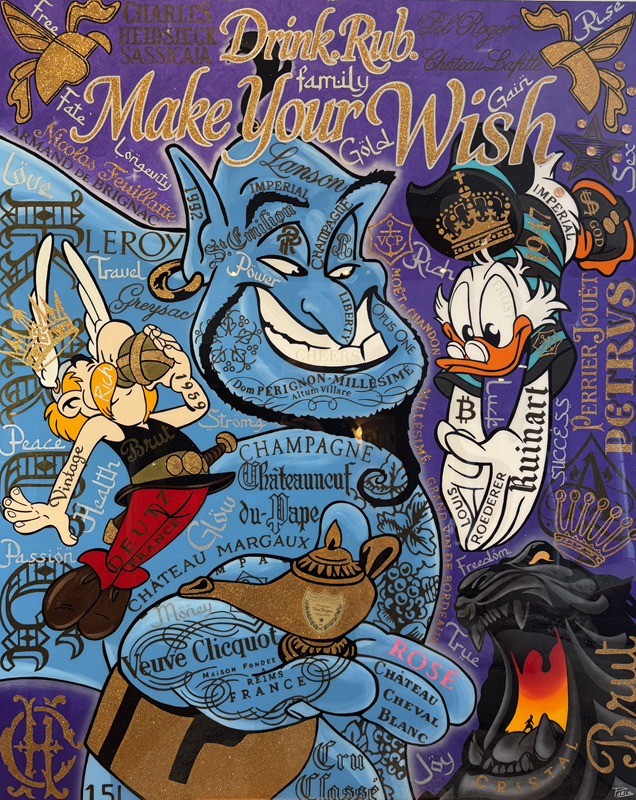 Techniques mixtes - 48'' x 60'' - 6480$+tx