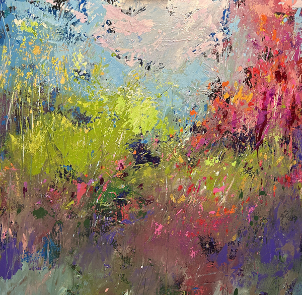 Techniques mixtes - 36'' x 36'' - 2595$+tx