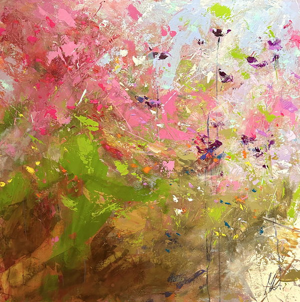 Techniques mixtes - 40'' x 40'' - 3200$+tx